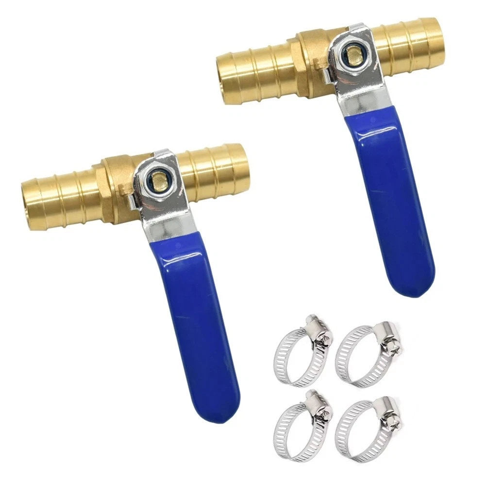 34 Inch Hose Shutoff Valve Kit for Immediate Setup