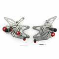 Aluminum Rearsets Footpegs for Daytona 675/R (2013–2017) Titan-color T9