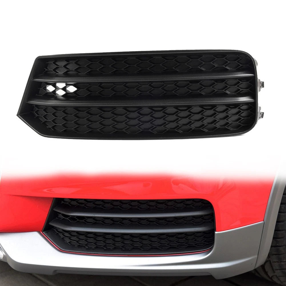 Honeycomb Mesh Front Bumper Grille Cover for Audi A1 (2014–2018)