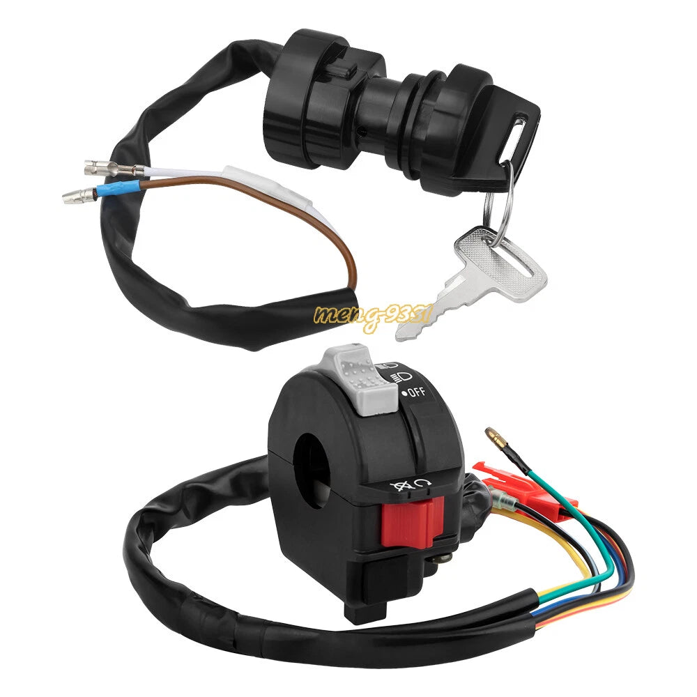 Handlebar Switch & Ignition Key Switch for Yamaha Blaster 200 (1988–2001)