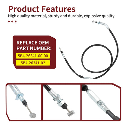 Brake Cable for Yamaha Rhino 700 YXR700F 4x4 (2008–2013)