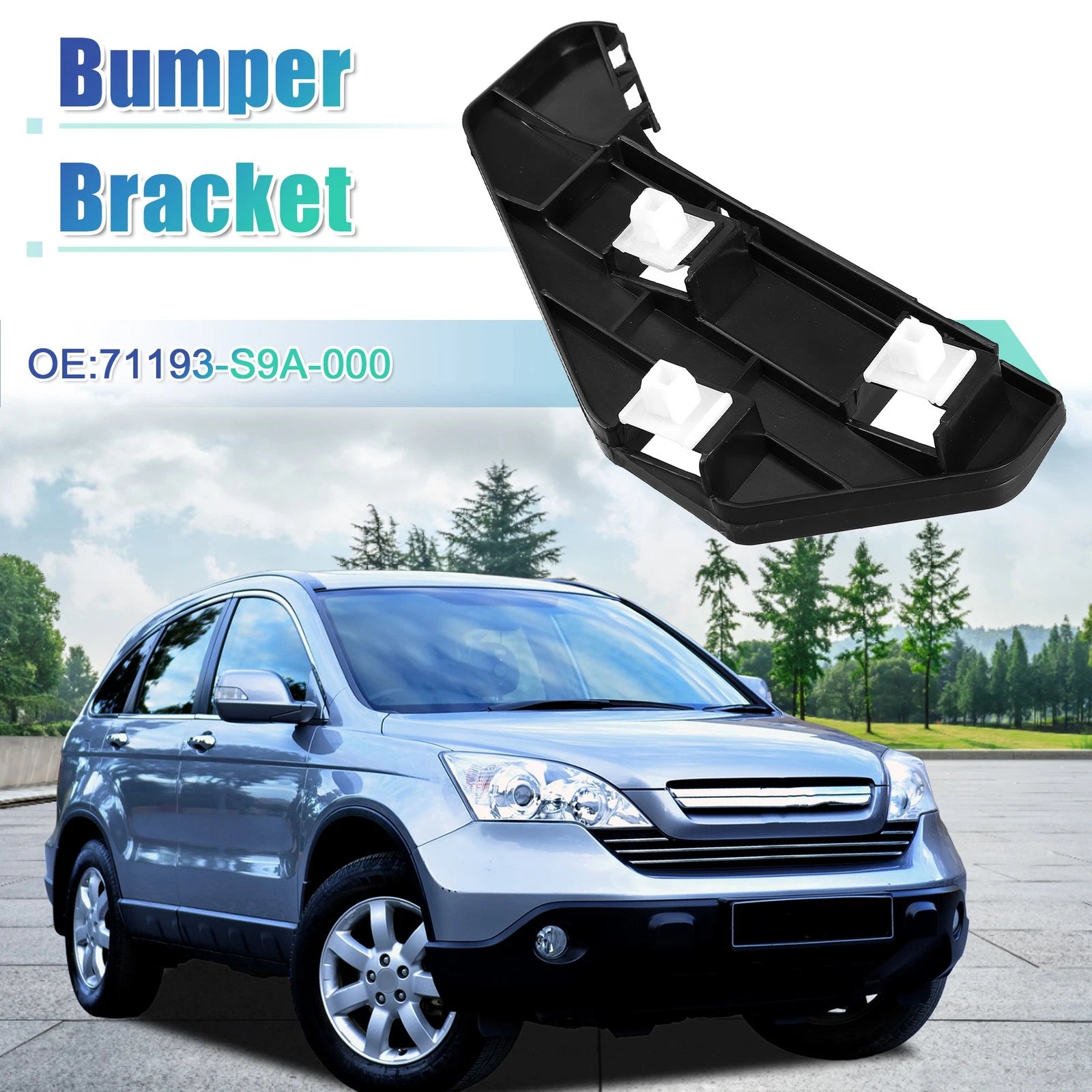 Front Right Bumper Bracket Replacement for Honda CR-V (2002–2006)