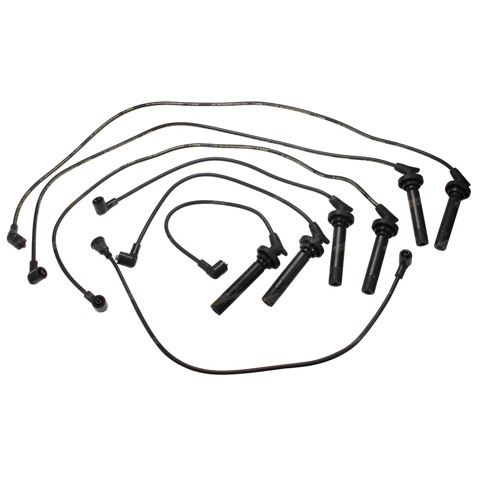 Bosch Ignition Spark Plug Lead Kit for Rover 825 (1987–1988)