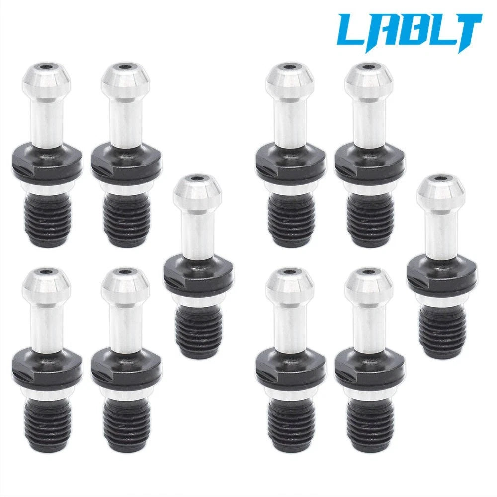 10Pack Pull Stud Retention Knob for Hass Kia Toshiba CNC (BT40, 45°)