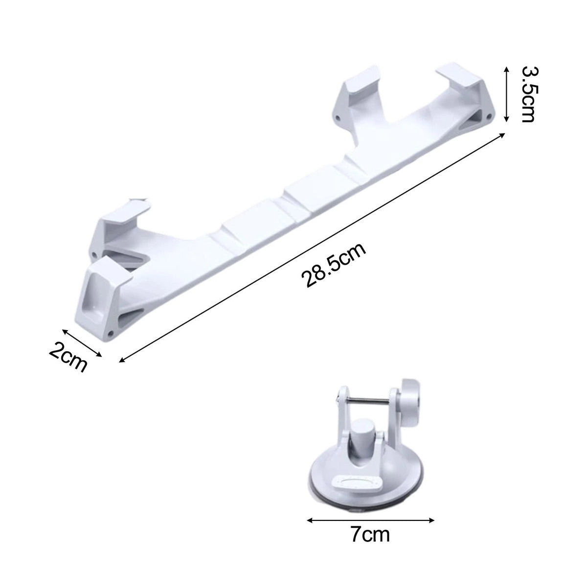 Multi-purpose Bracket Car Roof Mount Interior-friendly Lightweight And Compact
