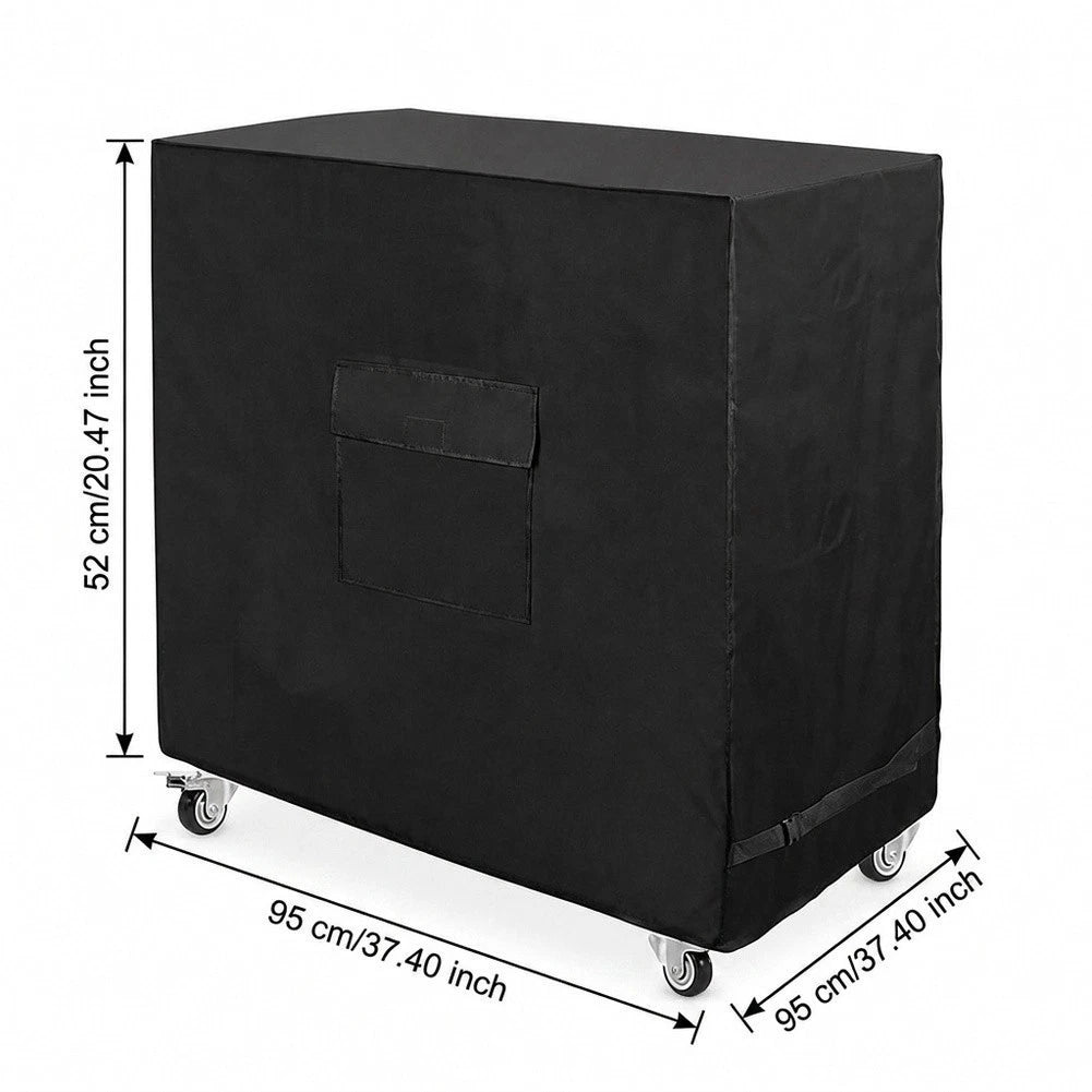 Cooler Cart Cover for Rolling Coolers (37.4x37.4x20.5 in)