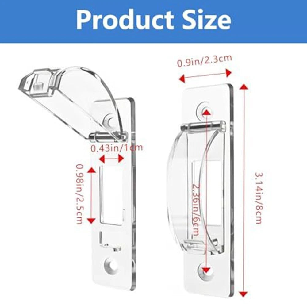 Childproof Light Switch Lock Cover for Standard Switches