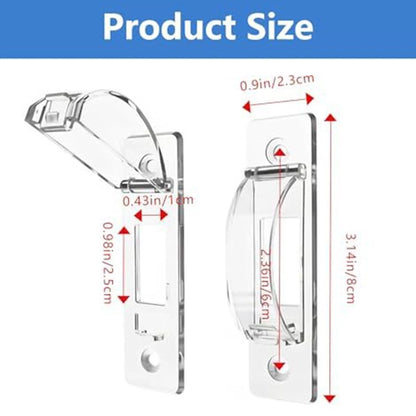Childproof Light Switch Lock Cover for Standard Switches