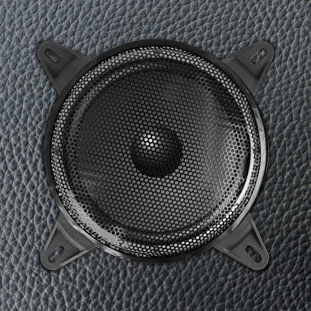 2X 12'' Black Speaker Subwoofer Grill Cover for Car Audio Systems