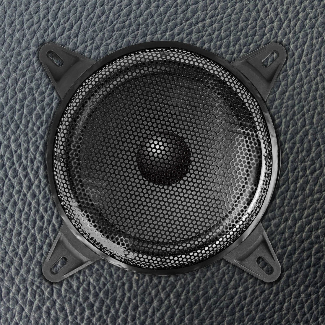 2X 12'' Black Speaker Subwoofer Grill Cover for Car Audio Systems