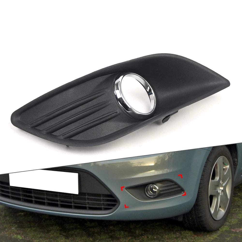 Left Front Bumper Fog Light Grille Cover for Ford Focus (2009–2011)