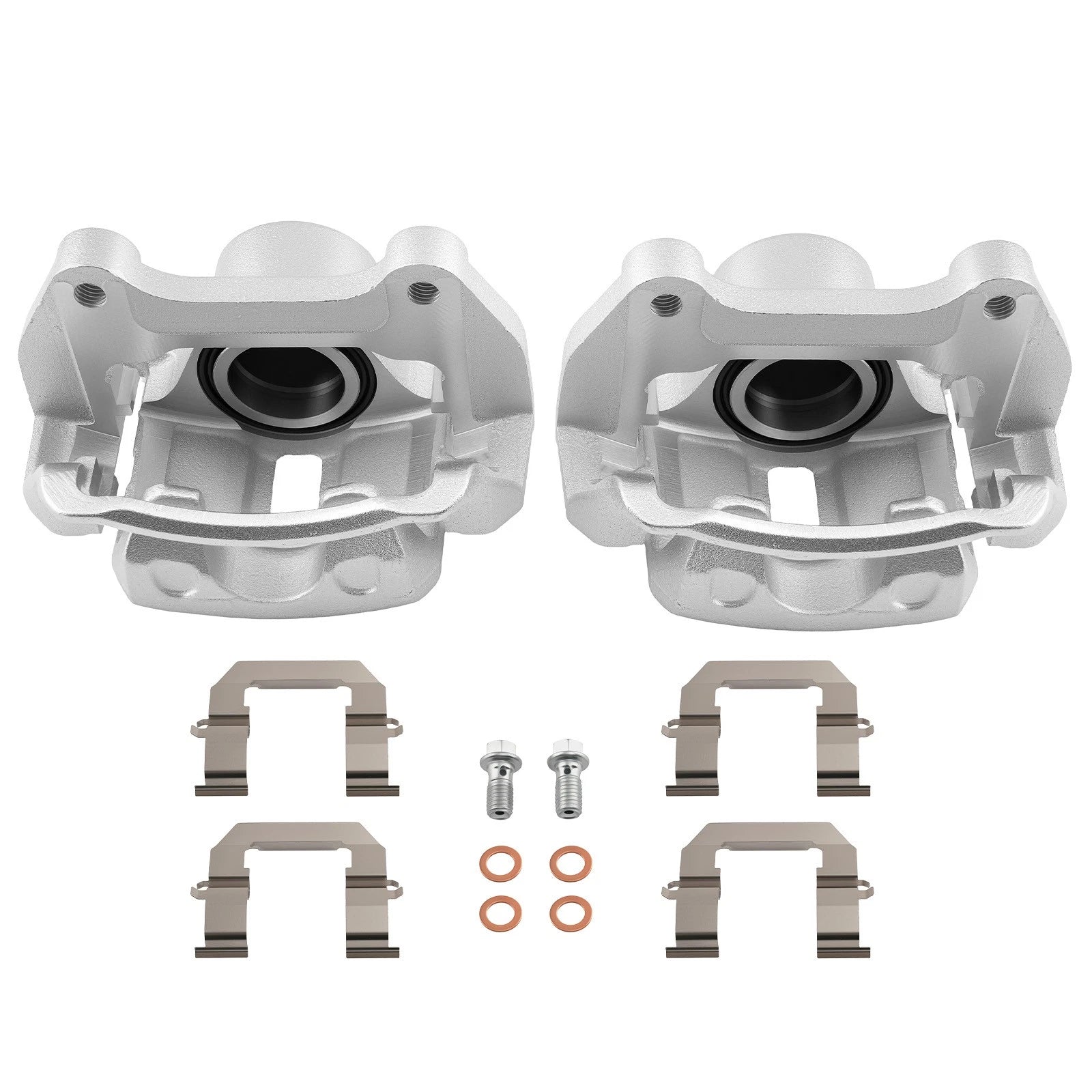 Front Disc Brake Calipers w/ Brackets for Buick Regal/Cascada (2011–2019)