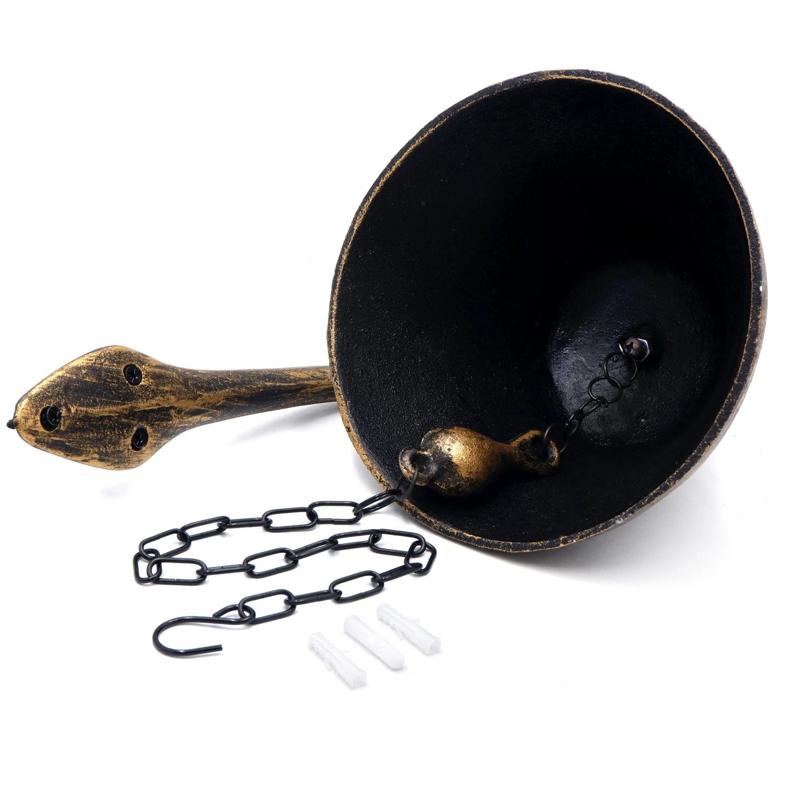 Outdoor Dinner Bell for Ranch House Front Door Interior