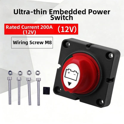 12V 200A Battery Disconnect Switch for RV Boat