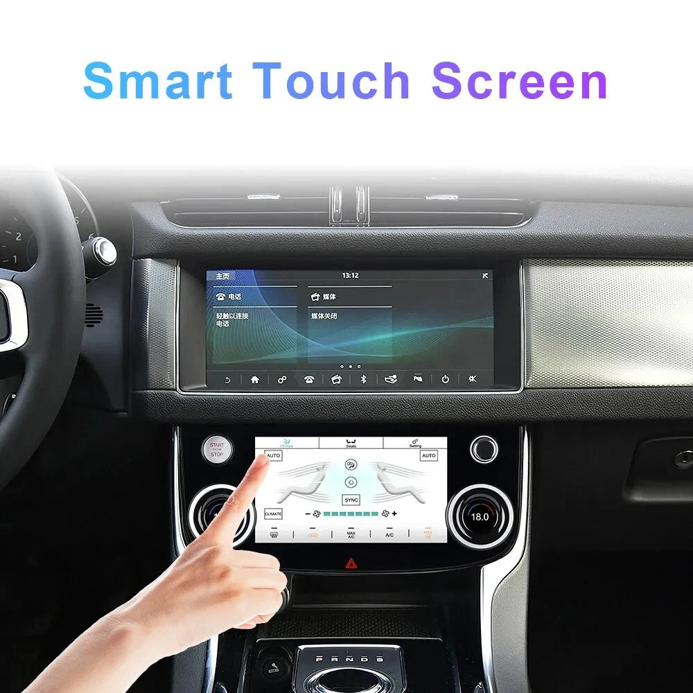 LCD Smart A/C Climate Control Module For Jaguar XE XEL XF XFL F-PACE 2016-2020