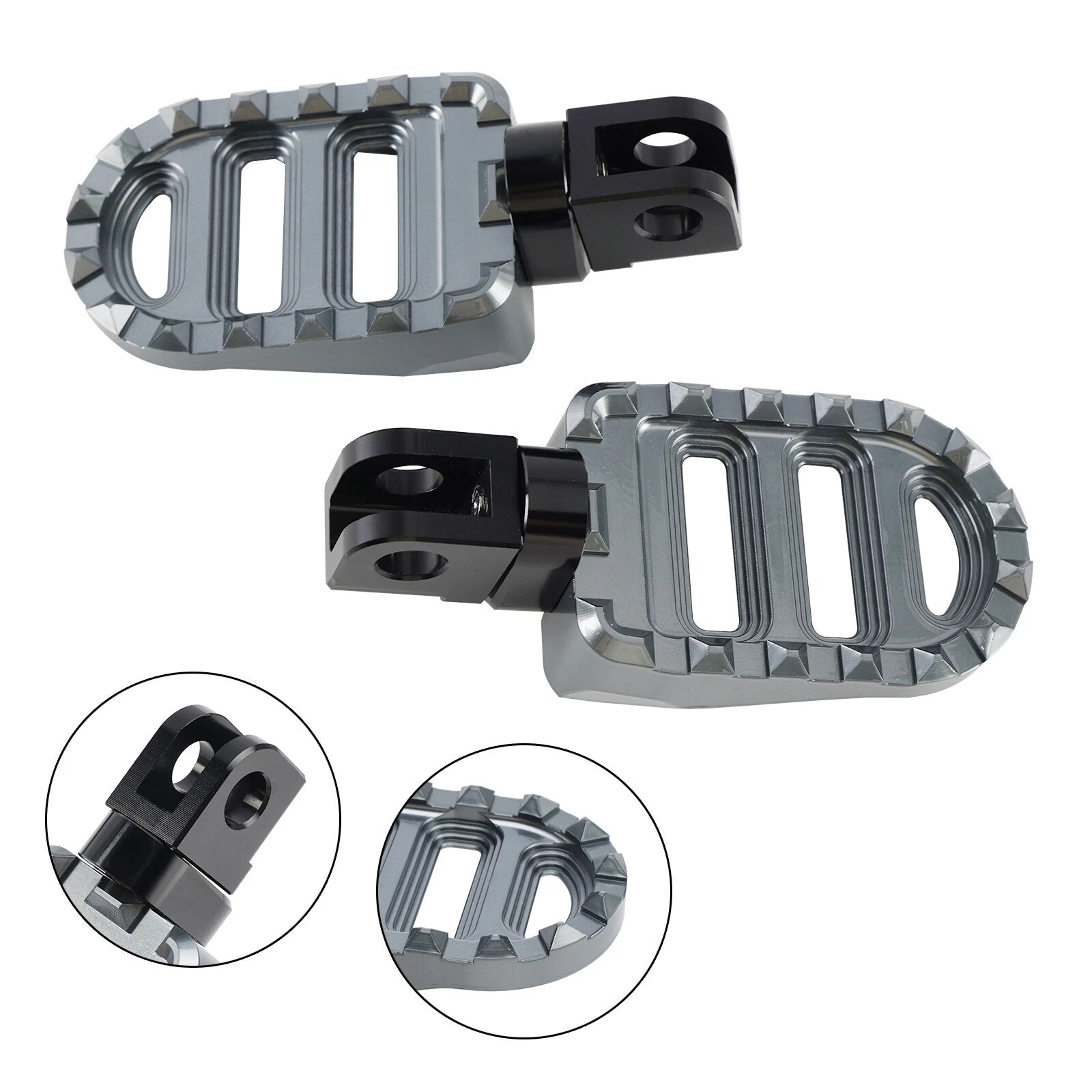 Front Footrests Foot Pegs for CFMOTO 450SR 450NK 650NK 400NK 800NK (2021–2023)