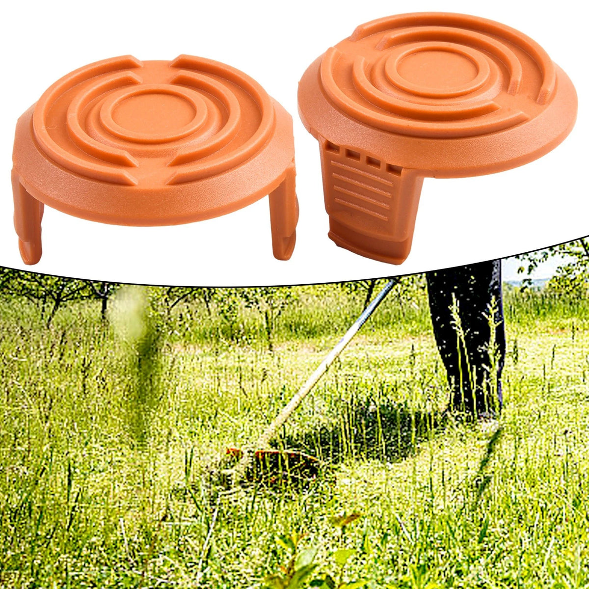 2X Spool Cap Cover for WORX WG151 (Cordless Grass Trimmer)