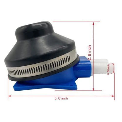 Foot Water Pump for MarkDown Marine Boat RV (1/2" Hose)