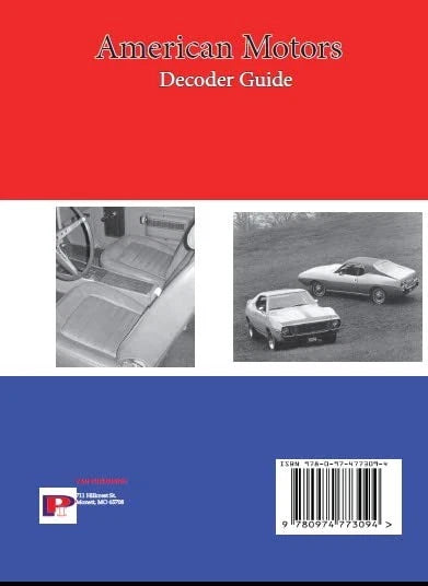 Decoder Guide for American Motors (1967–1974)