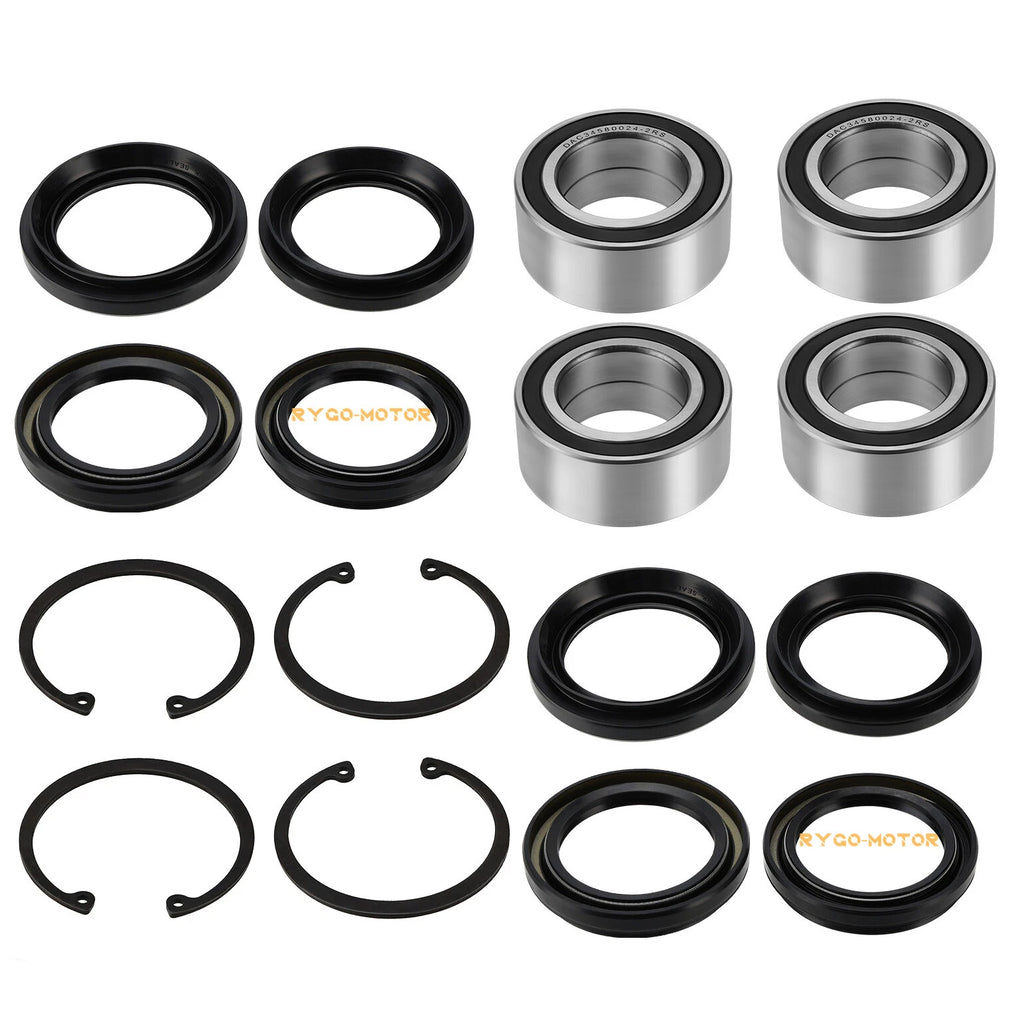 4X Rear Wheel Bearings & Seals Kit for Honda Rincon 650 TRX650FA (2003–2005)