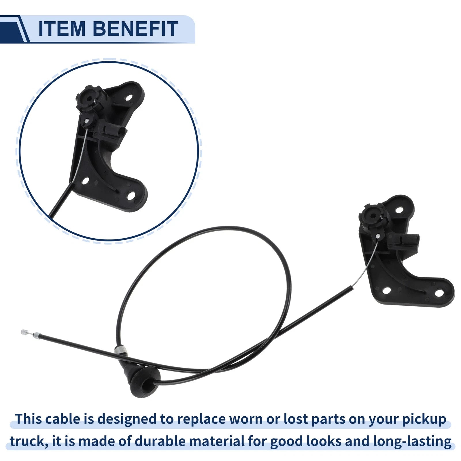 Hood Latch Release Cable for Land Rover Range Rover (2003–2009) FPF500050