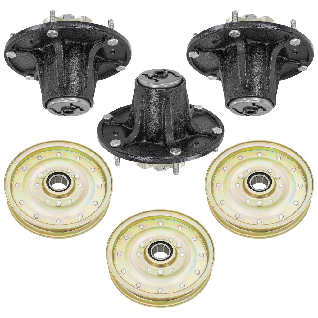 Deck Spindle and Pulley Replacement for John Deere ZTrak Z955R Z975M (60") (2008–2025)