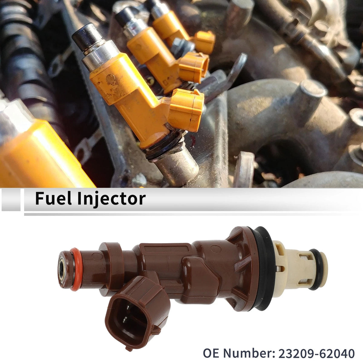 Fuel Injector Replacement for Toyota 4Runner (1998–2002) 1 Piece