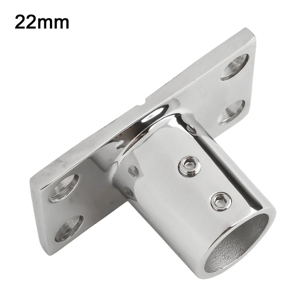 90 Degree Handrail Base Fitting for Marine Applications