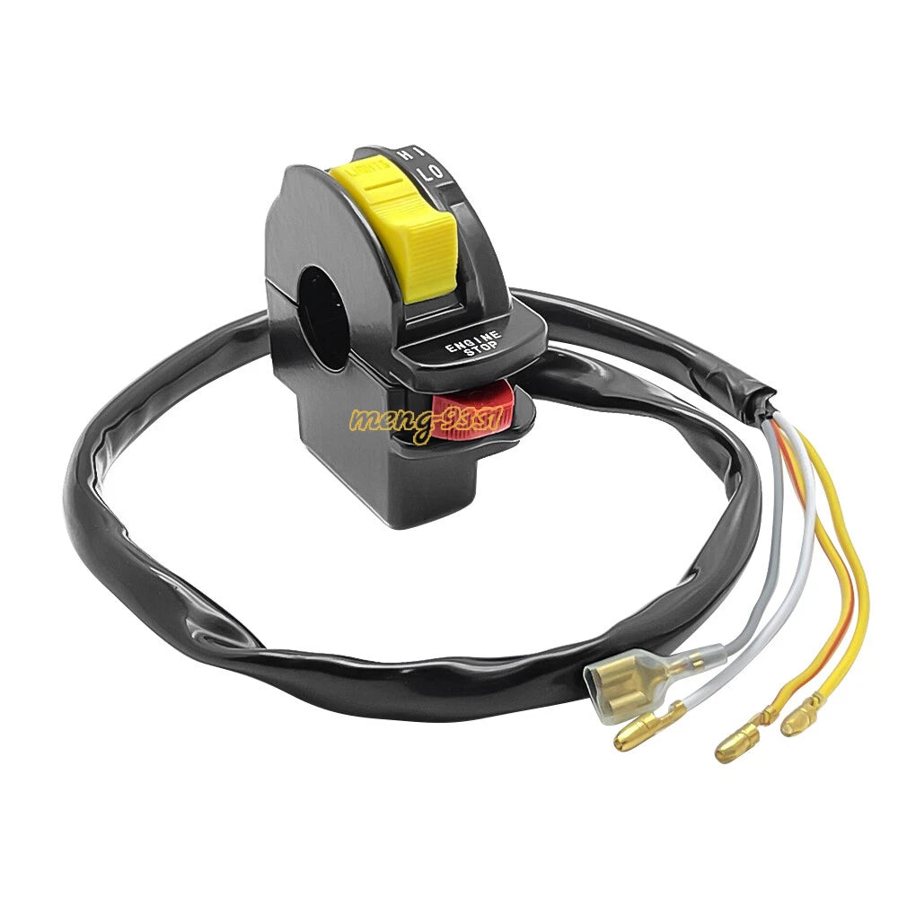 Left Handlebar Kill Stop Switch for Suzuki LT185/ALT185 LT230S LT250R (1982–1990)