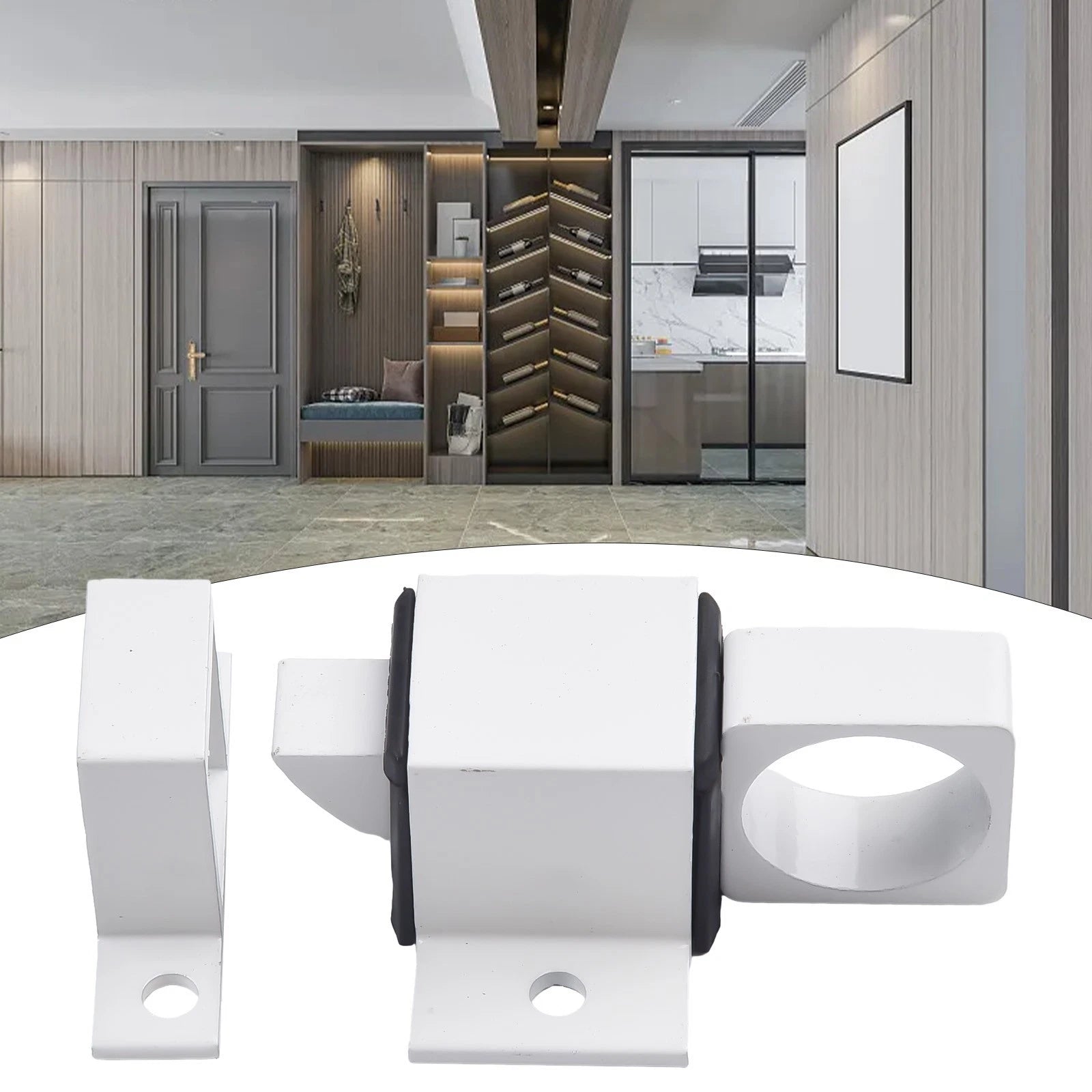 Automatic Aluminum Alloy Door Latch for Enhanced Security (2010–2020)