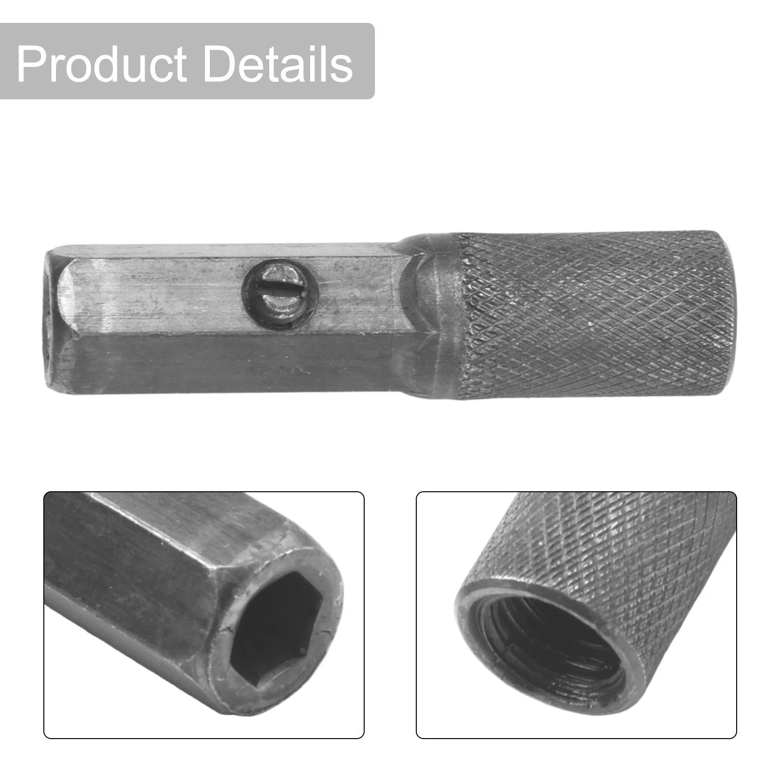Hexagonal Handle Interface Conversion Head for 100 Type Angle Grinders
