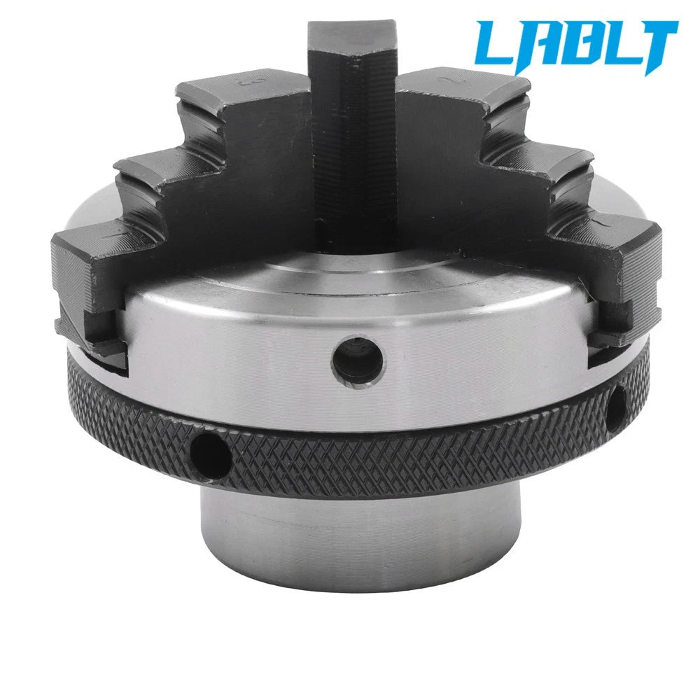 3-Jaw Lathe Chuck Set with Arbors for Mini Lathe (D4103)