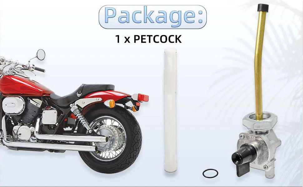 Fuel Valve Petcock for Honda VT750DC Shadow Spirit 750 (2001–2007)