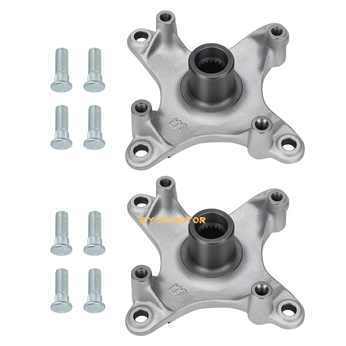 2X Rear Left Right Hub & Bolts for Polaris Sportsman 300 400 (2008–2010) 5135546