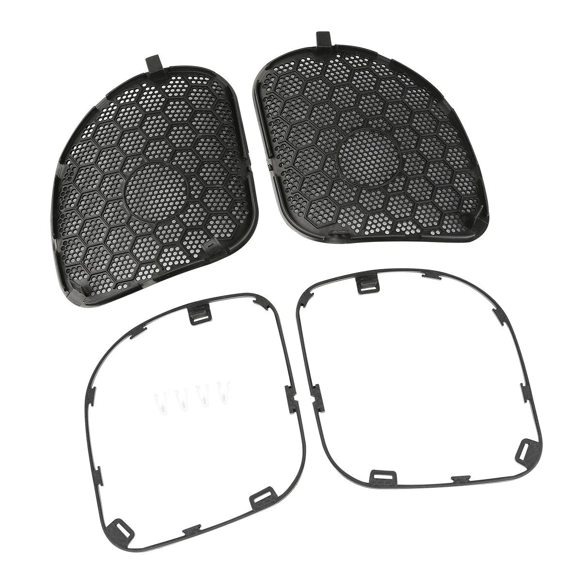 Front Fairing Speakers Mesh Grills for Harley Road Glide (2015–2024)