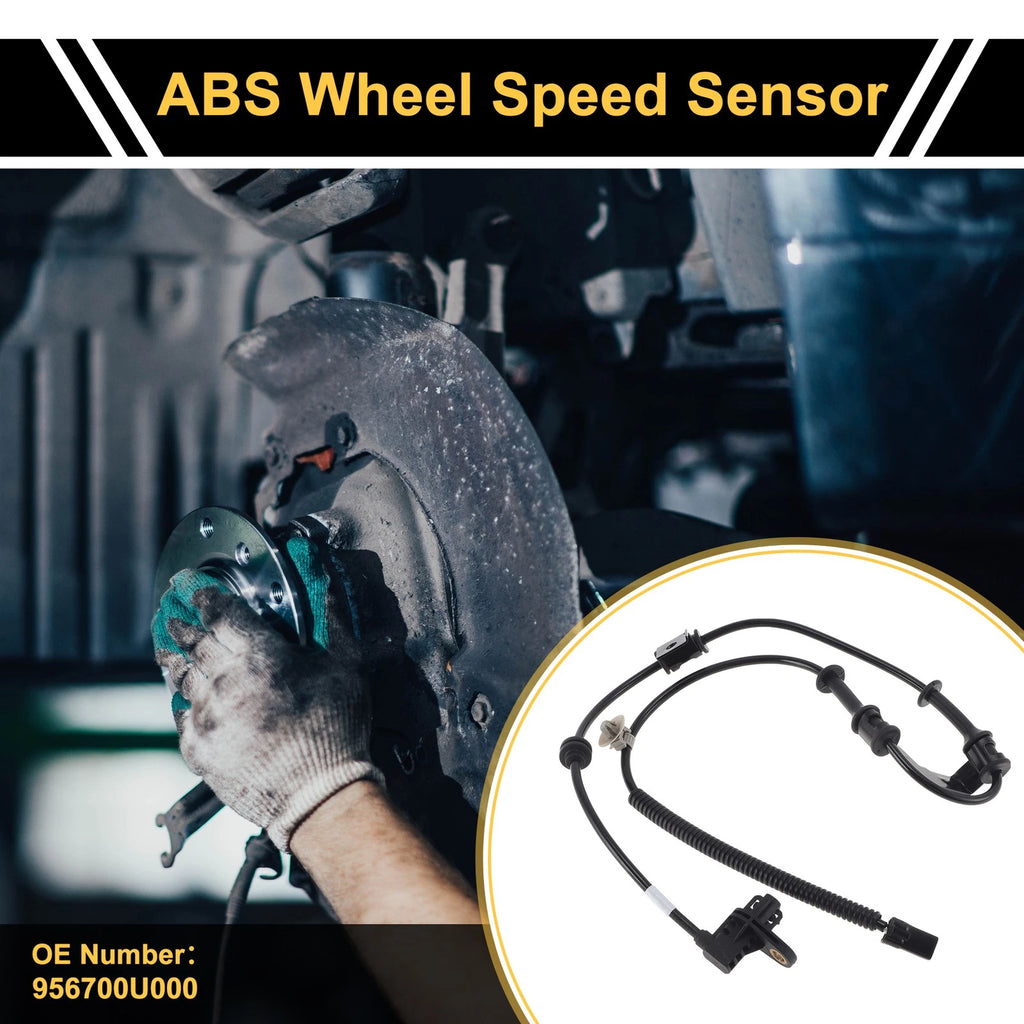 ABS Wheel Speed Sensor Front Left for Hyundai Accent (2010–2021) OEM Replacement