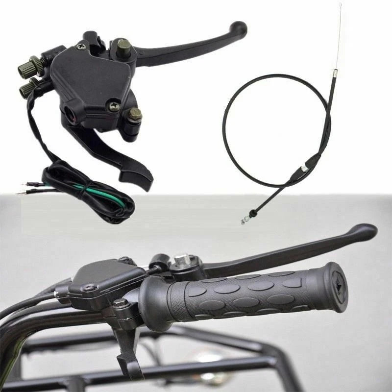 Throttle Cable and Accelerator Brake Lever for ATV Quad 50cc-125cc