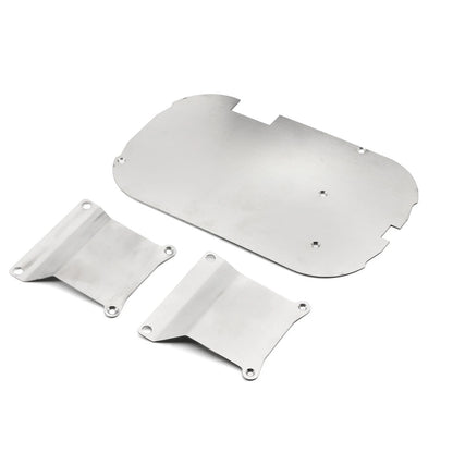 Stainless Steel Chassis Armor Set for Tamiya TT01 (1/10 RC Car)