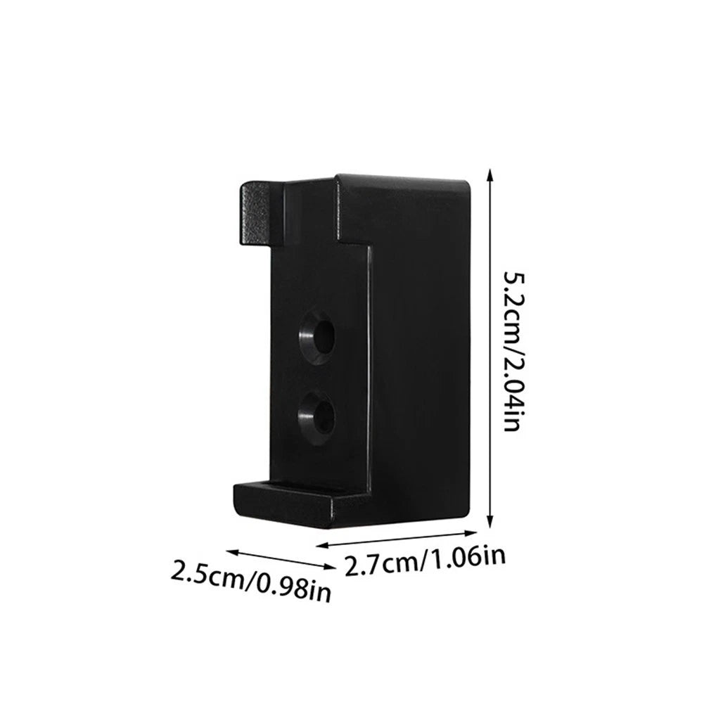 Wall Mounted Fishing Reel Holder for Universal Use (ABS, Quick Access)