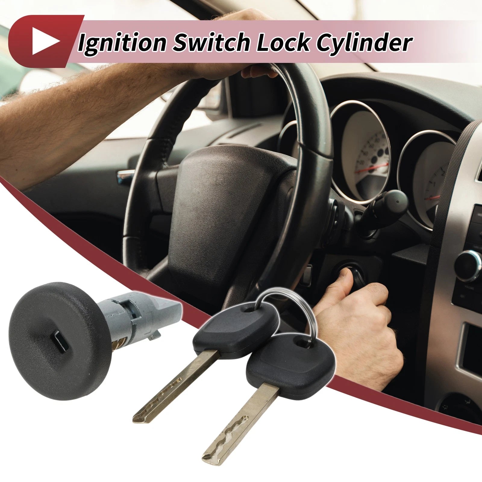 Ignition Lock Cylinder Replacement for Chevy Silverado 1500 (2014–2019)