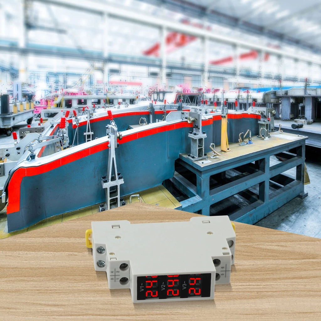 Digital Voltmeter for Din Rail Panel (BV3R)
