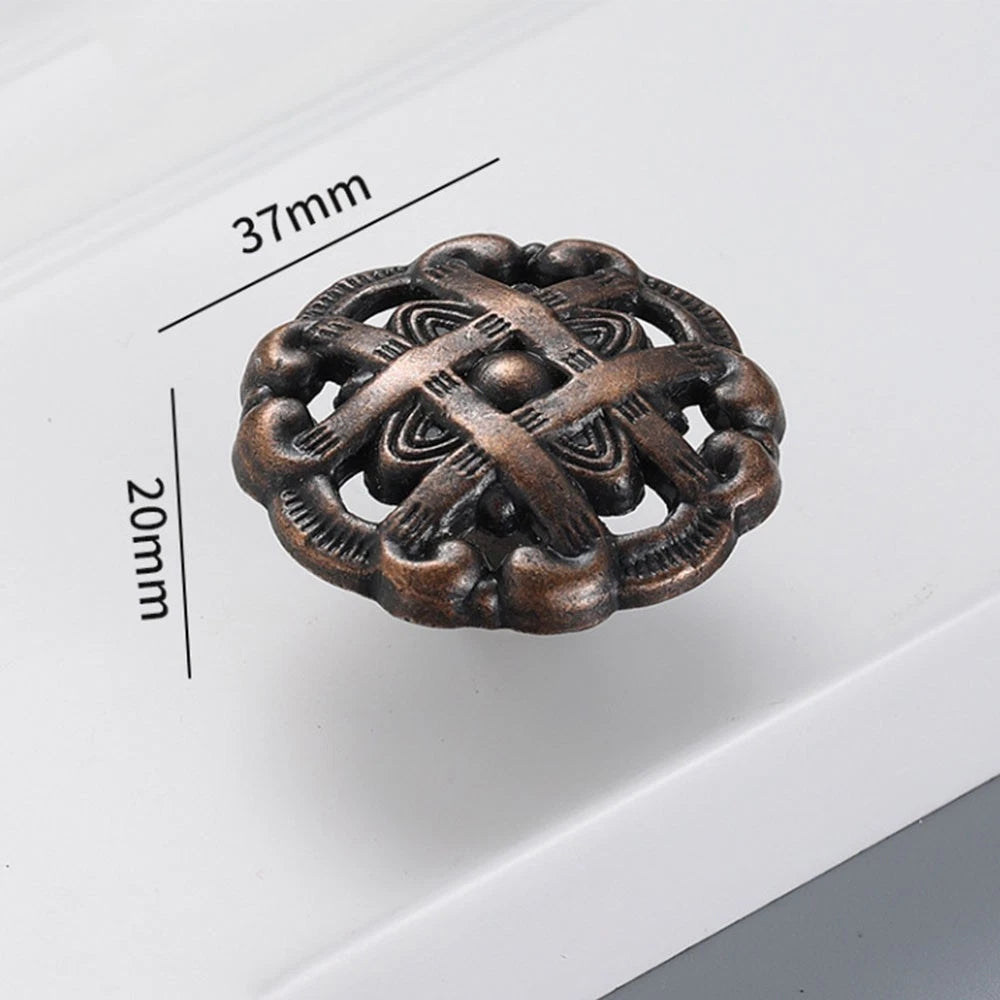 Set of 10 Vintage Drawer Knobs for Cabinet Pulls