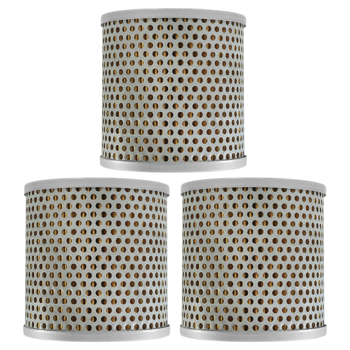 3 Pack Oil Filter Replacement for Kawasaki KZ1000E Shaft (1978–1981)