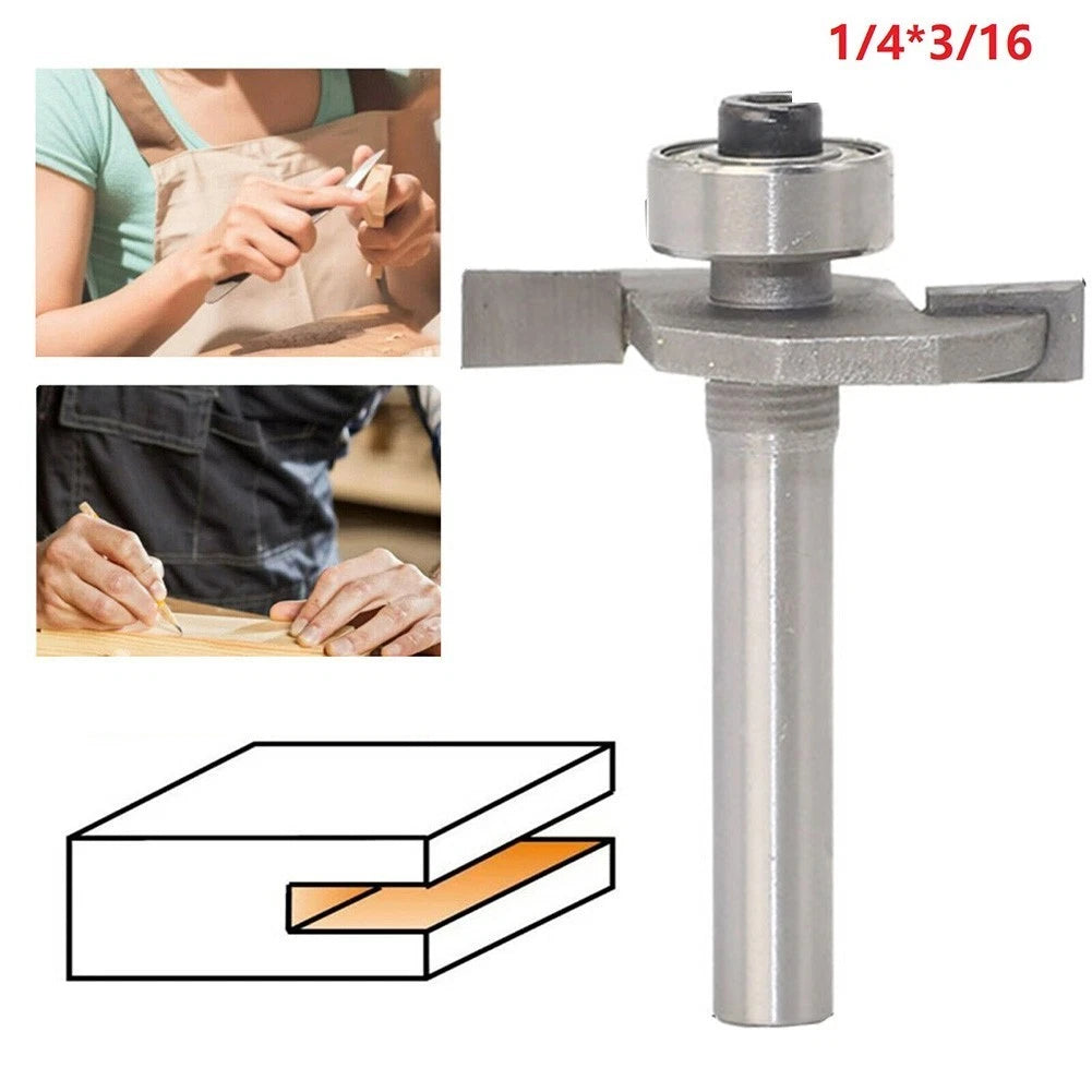 1/4" Shank Woodworking Cutter for