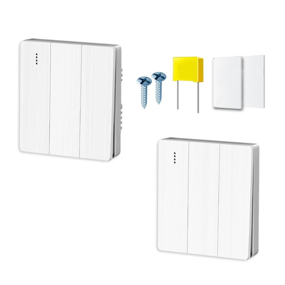 Wireless Remote Control Wall Switch for Smart Lighting (110V-240V)