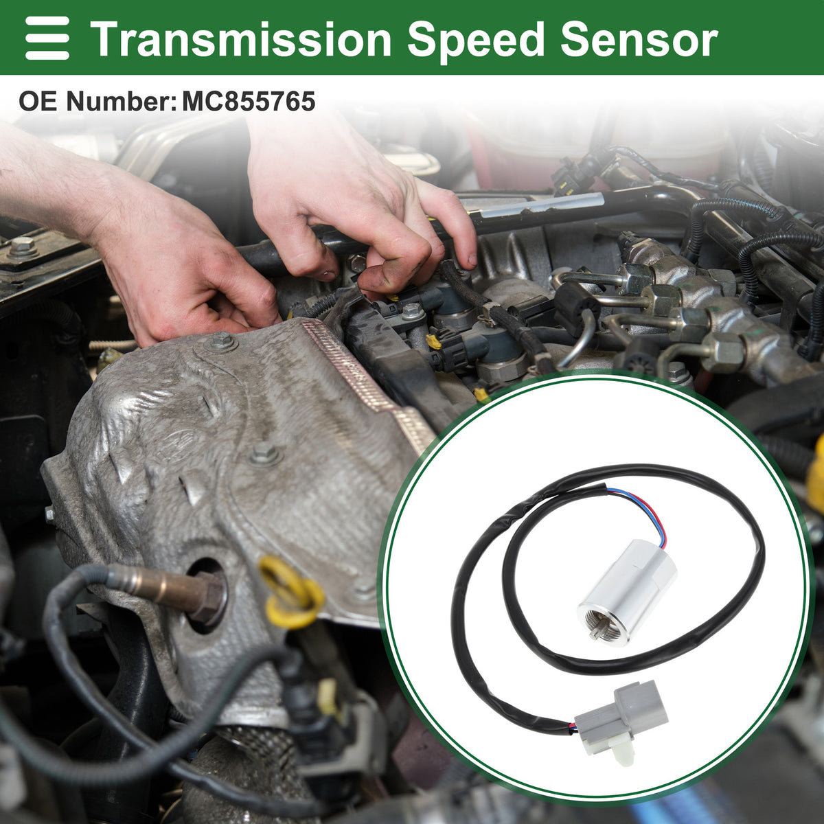 Transmission Speed Sensor Replacement for Mitsubishi Fuso Truck (2011–2018)