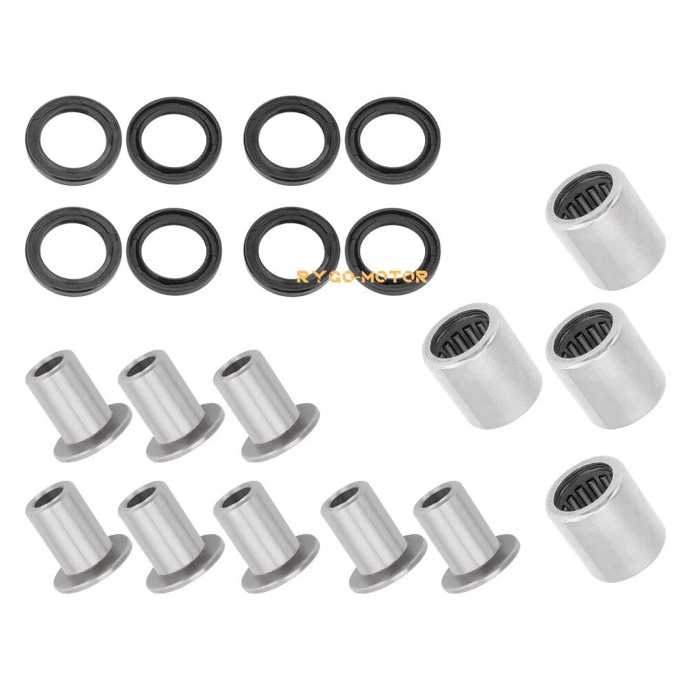 Set of 2 Front A-Arm Bushing Seal for Kawasaki KFX400, Suzuki LTZ400, Arctic Cat 400