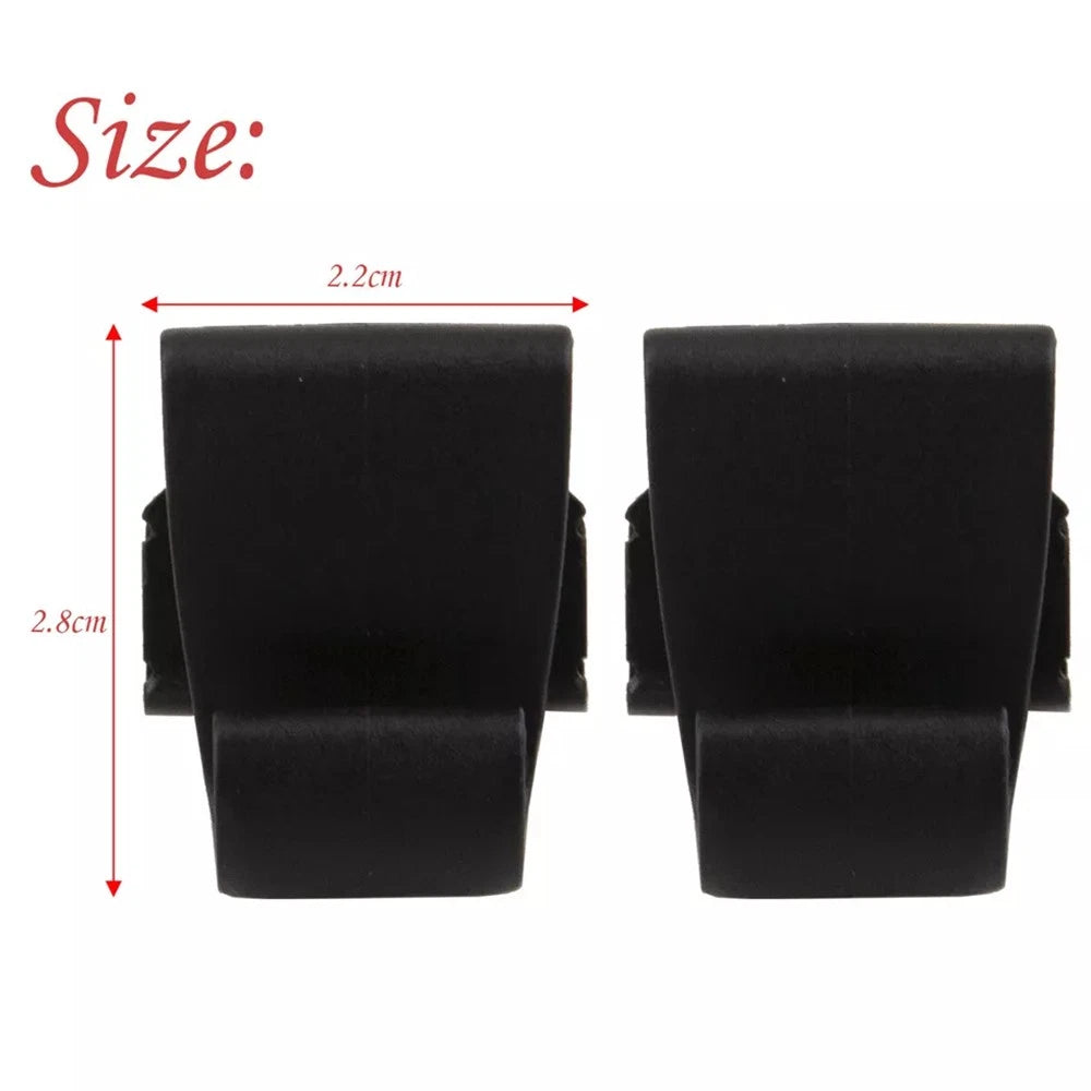 1 Pair Car Window Shade Hooks 5XR76DX9AA For Chrysler Pacifica Voyager 2017-2022
