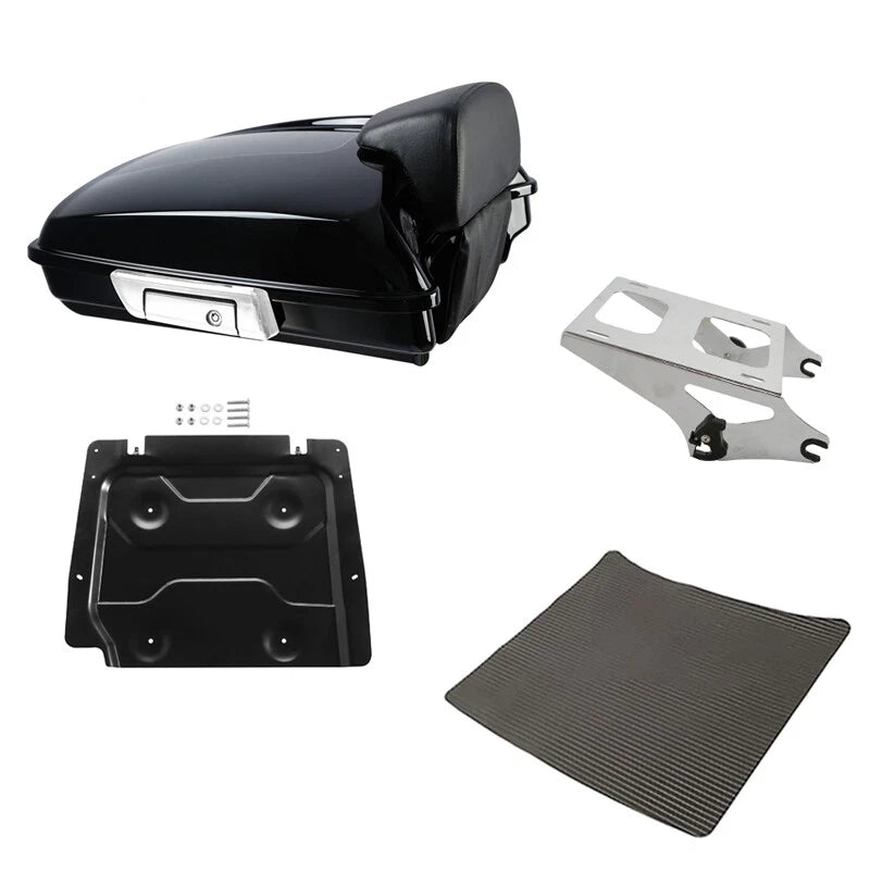 Razor Trunk Backrest Pad Mount Rack for Harley CVO Road Glide (2014–2026)