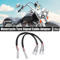 Turn Signal Cable Adapter Connector for Honda Motorcycle Wiring (2 Pack)